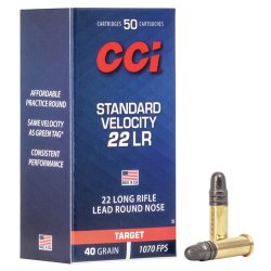 CCI Rimfire 22lr Standard Velocity 40gr