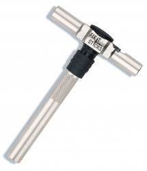 RATCHETING T-WAY WRENCH WITH LOCKING HEX DRIVE