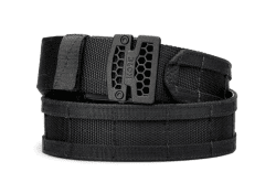 Kore Essential B1 Buckle Black Molle Battle Belt Complete Kit