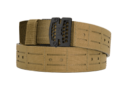 BLACK LASER CUT MOLLE BATTLE BELT: COMPLETE KIT