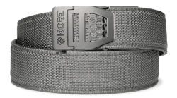 Kore Essential Gray Tactical Nylon Gun Belt X6 Gun Metal Buckle 1.5"