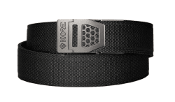 Kore Essential Black Tactical Nylon Gun Belt X6 Gun Metal Buckle 1.5"