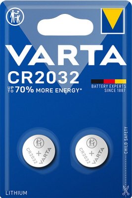 Zoom bild av Varta Lithium knappcell CR2032 2-pack