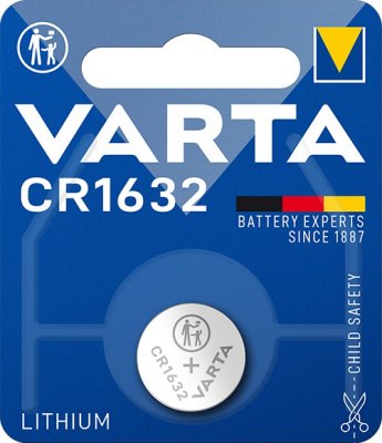 Zoom bild av Varta Lithium knappcell CR1632 1-pack