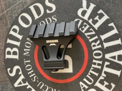 Zoom bild av Warne Picatinny Sidemount 45 degree Adapter, Matt Svart