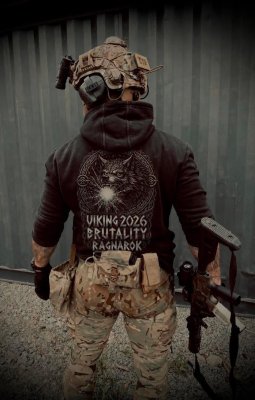 Zoom bild av Viking Brutality Hoodie