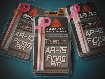 Zoom bild av Iron City Rifle Works Titanium AR-9 Firing Pin PCC