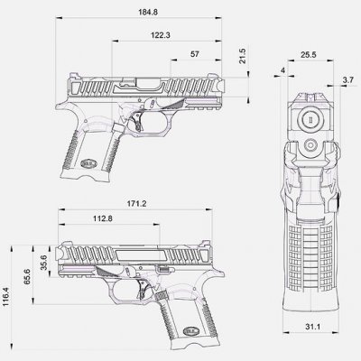 Zoom bild av BUL AXE Full Size Tomahawk
