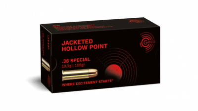 GECO .38 SPECIAL JACKETED HOLLOW POINT 10,2G