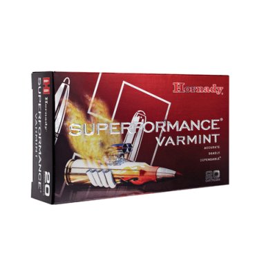 Zoom bild av Hornady Superformance Varmint 223 REM 53 gr V-MAX 20/Box