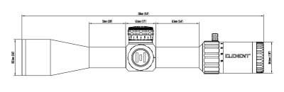 Zoom bild av Element Optics Helix Gen 2 4-16×44 FFP