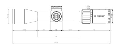 Zoom bild av Element Optics Helix HD CompactT 2-12×42 