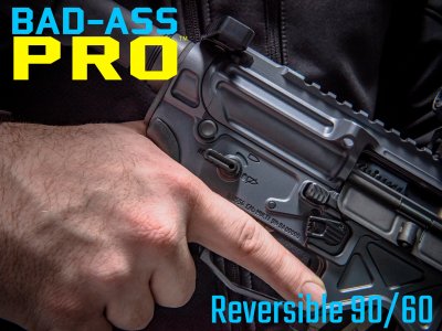 Zoom bild av Battle Arms Bad-Ass Pro Reversible 90/60 Ambidextrous Safety Selector