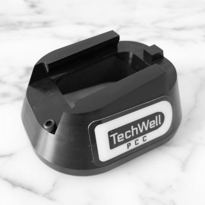 Zoom bild av Techwell PCC Quarter Circle 10 9MM Glock Magwell