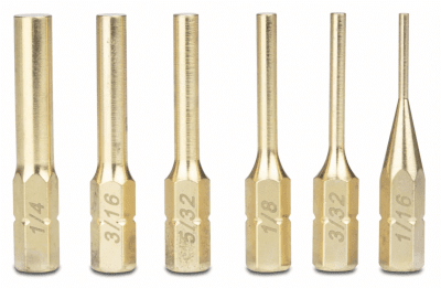 Zoom bild av Brass Pin Punch Set