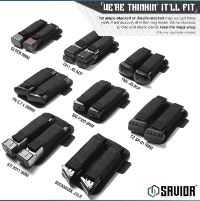 Zoom bild av DOUBLE PISTOL MAG HOLDER