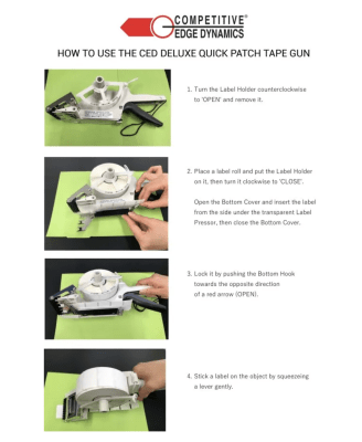 Zoom bild av CED Deluxe Quick Patch Tape Gun