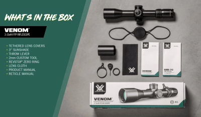 Zoom bild av Vortex Venom 3-15x44 FFP EBR-7C MRAD