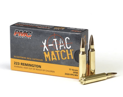 Zoom bild av PMC 223 Remington X-Tac 77gr Sierra MatchKing OTM