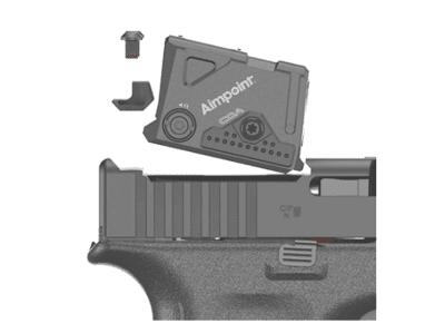 Zoom bild av Glock 19 A-CUT COA Gen5 FS 9x19 Combo