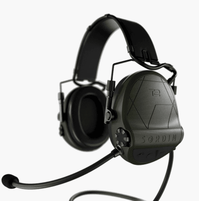 Zoom bild av Sordin Supreme T2 CC - Headband Leather Memory Foam