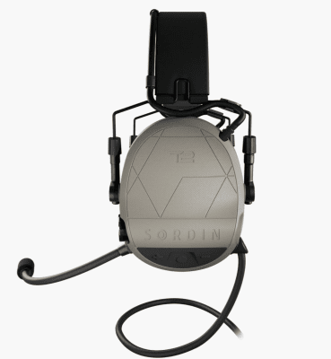 Zoom bild av Sordin Supreme T2 CC - Headband Leather Memory Foam