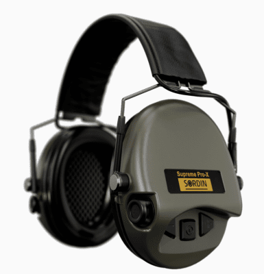 Zoom bild av Sordin Supreme Pro-X Slim Headband PVC