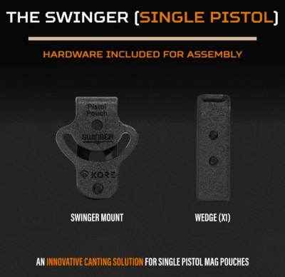 Zoom bild av Swinger Mount - Single Pistol Mag Pouch