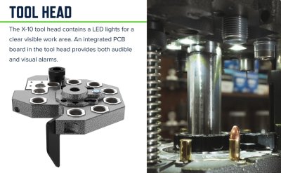 Zoom bild av Frankford Arsenal X-10 Progressive Press with Case Feeder